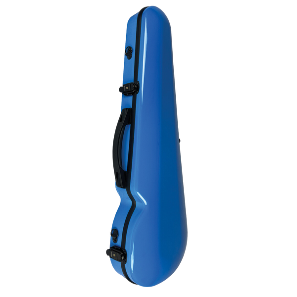 Vivo Polycarbonate Shaped Violin Case 3/4 Bright Blue