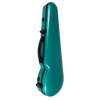 Vivo Polycarbonate Shaped Violin Case 3/4 Teal Green