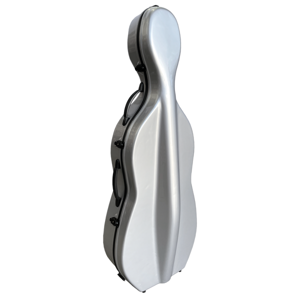Vivo Polycarbonate Cello Case 4/4 Silver