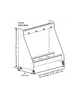 Wenger Cello Rack Maple Finish (4 Unit)