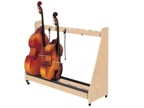 Wenger Double Bass Rack Maple Finish (4 Unit)