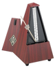 Wittner Metronome Plastic Mahogany with Bell (Wood Front)