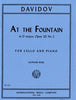 Davidoff, At The Fountain Op. 20 No. 2 for Cello and Piano (IMC)