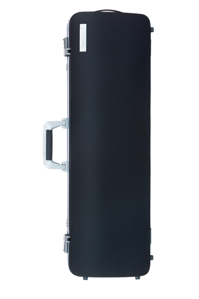 BAM Hightech Oblong Violin Case Panther Black with Back Pocket 4/4