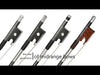 Muesing Violin Bow: C3 Modern Carbon Fibre with Stainless Steel Fittings
