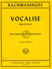 Rachmaninoff, Vocalise Op. 34 No. 14 for Double Bass and Piano (IMC)