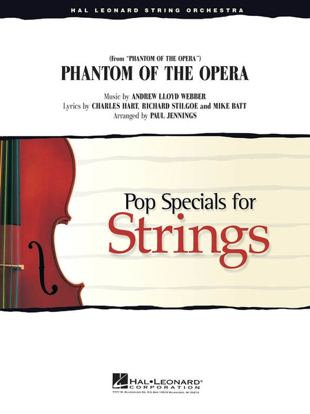 Phantom of the Opera (arr Paul Jennings) for String Orchestra