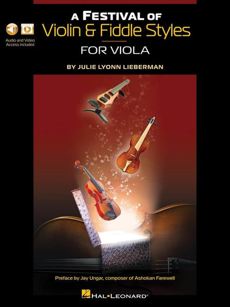 A Festival of Violin and Fiddle Styles for Viola with Online Accompaniments