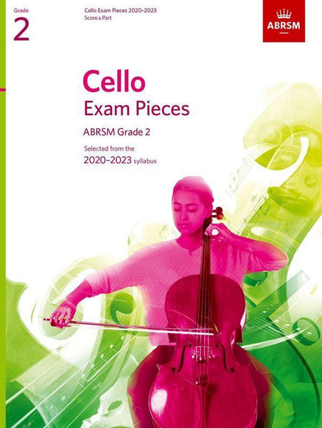 ABRSM Cello Exam Pieces 2020-2023 Grade 2 Score and Part