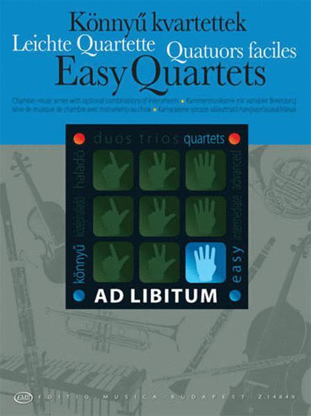 Ad Libitum Easy Quartets (EMB)