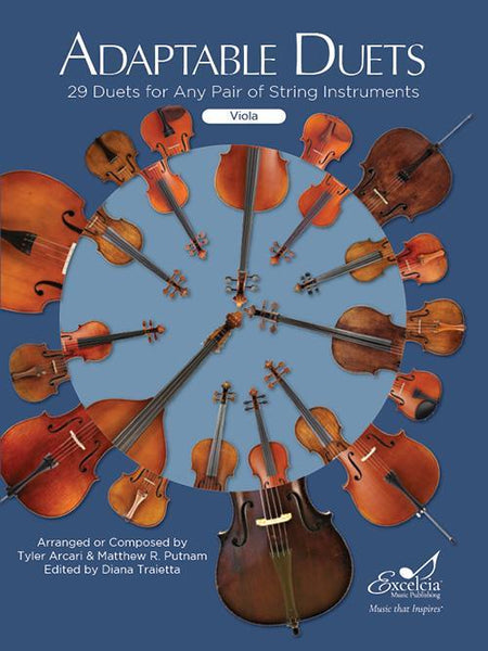 Adaptable Duets for Strings Viola (Excelcia Music Publishing)