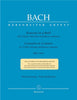 Bach, J.S., Concerto No. 1 in A Minor BWV 1041 for Violin and Piano (Barenreiter)