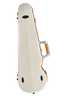 BAM Ice Supreme Contoured Hightech Violin Case White/Orange 4/4