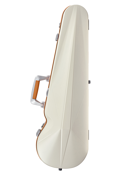 BAM Ice Supreme Contoured Hightech Violin Case White/Orange 4/4
