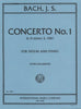Bach, J.S., Concerto in A Minor BWV 1041 for Violin and Piano (IMC)