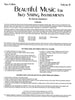 Beautiful Music for Two String Instruments Book 4 for Cello