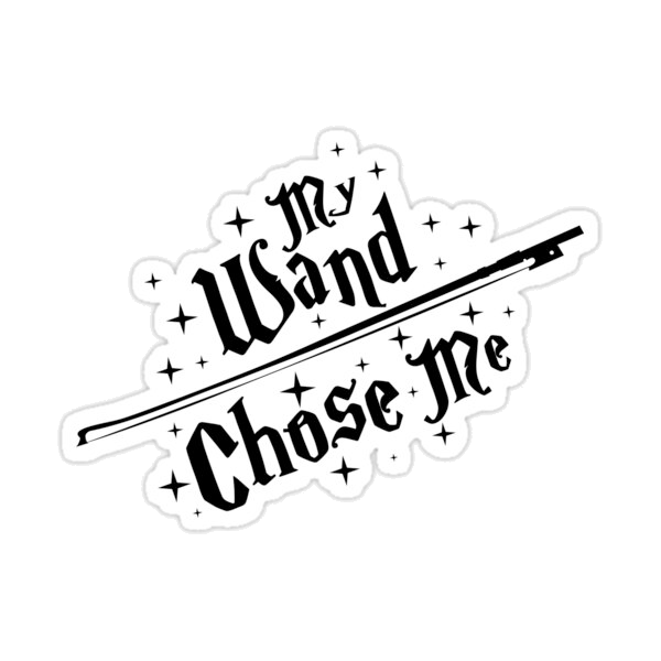Case Decoration Sticker - My Wand Chose Me