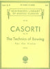 Casorti, Bowing Technique Op. 50 for Violin (Schirmer)