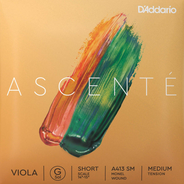 D'Addario Ascente Viola G String 14"-15"