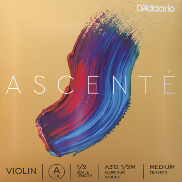 D'Addario Ascente Violin A String 1/2