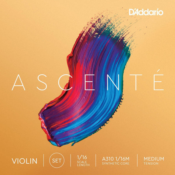 D'Addario Ascente Violin String Set 1/16