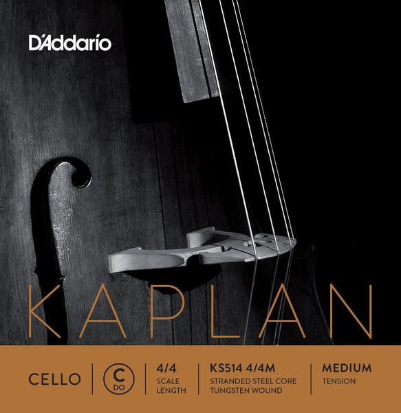 D'Addario Kaplan Cello C String 4/4 - Medium