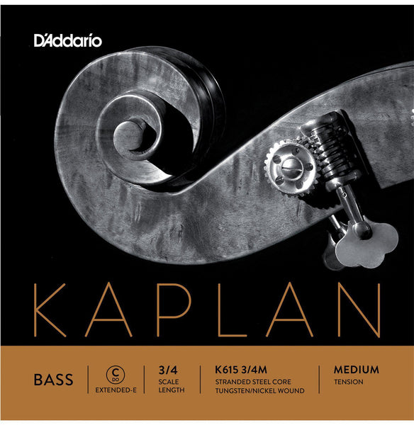 D'Addario Kaplan Double Bass Extension C String 3/4 (Medium)