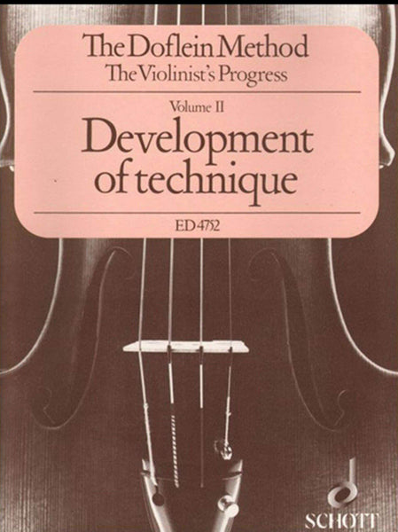 Doflein, Method for Violin Book 2 (Schott)