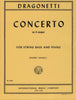 Dragonetti, Concerto in A for Double Bass and Piano (IMC)
