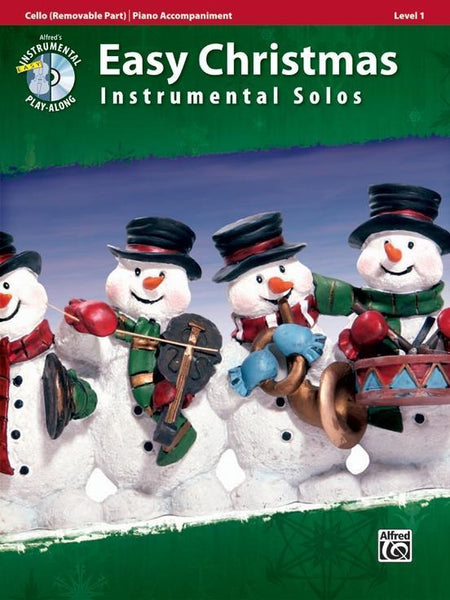 Easy Christmas Solos for Cello with CD