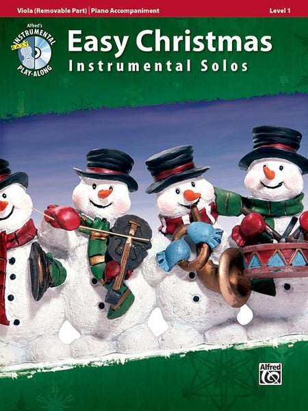 Easy Christmas Solos for Viola with CD