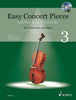 Easy Concert Pieces Volume 3 for Cello and Piano with CD (Schott)