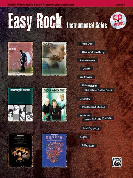 Easy Rock Solos for Violin with CD
