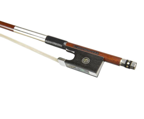 Egidius Dorfler Round Violin Bow Pernambuco with Sterling Silver Mounting 4/4