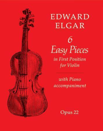 Elgar, 6 Easy Pieces Op. 22 for Violin and Piano (Faber)