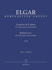 Elgar, Concerto in E Minor Op. 85 for Cello and Piano (Barenreiter)