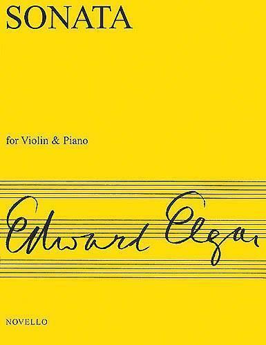 Elgar, Sonata in E Minor Op. 82 for Violin and Piano (Novello)