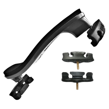 Everest Standard Violin Shoulder Rest 1/2-3/4 Black