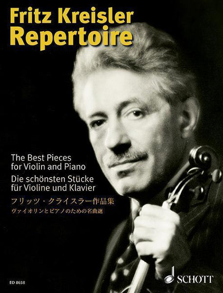 Fritz Kreisler Repertoire for Violin and Piano (Schott)