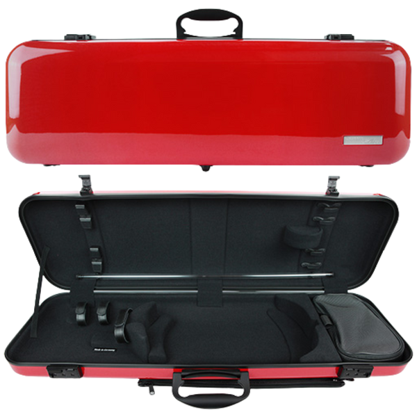 GEWA Air 2.1 Oblong Violin Case 4/4 Red Gloss