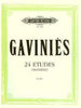 Gavinies, P., 24 Etudes 'Matinees' for Violin (Peters)