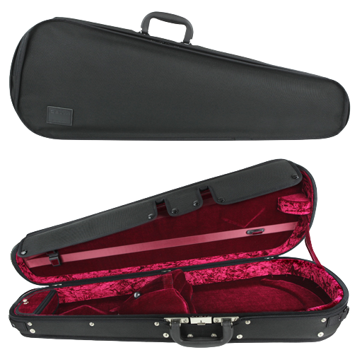 Gewa Luiteria Concerto Adjustable Viola Case Black with Red Interior