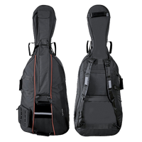 Gewa Premium Cello Gig Bag 10mm Padding Black - 4/4