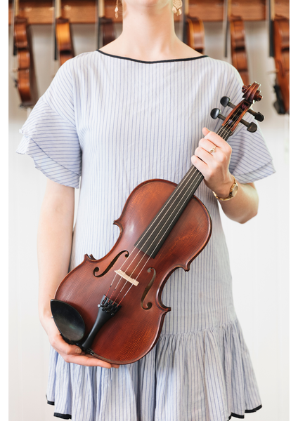 Gliga I Viola Outfit with Antique Varnish 15.5"
