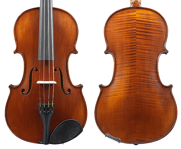 Gliga I Violin Outfit with Dark Antique Varnish 4/4 Left Hand