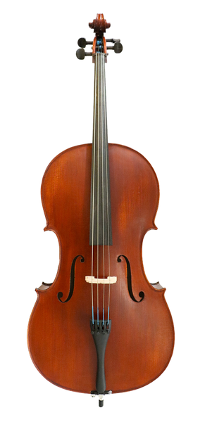 Gliga II Cello Outfit with Dark Antique Varnish 3/4