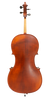 Gliga II Cello Outfit with Dark Antique Varnish 4/4