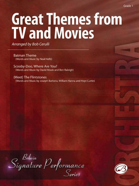 Great Themes from TV and Movies for String Orchestra