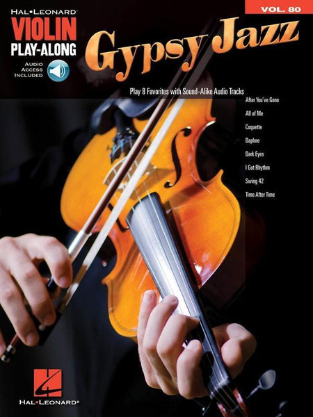 Gypsy Jazz Violin Playalong Volume 80 with Online Accompaniments