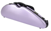 HQ Polycarbon Violin Case HalfMoon 4/4 - Brushed Mauve